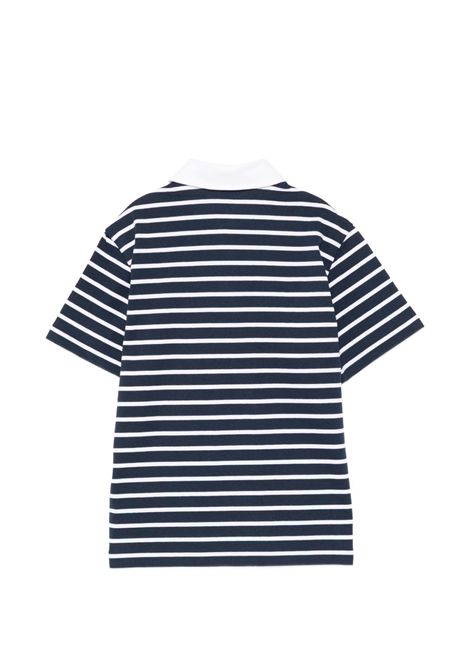 Polo a righe BALMAIN KIDS | BY8Q61 Z3657617BC